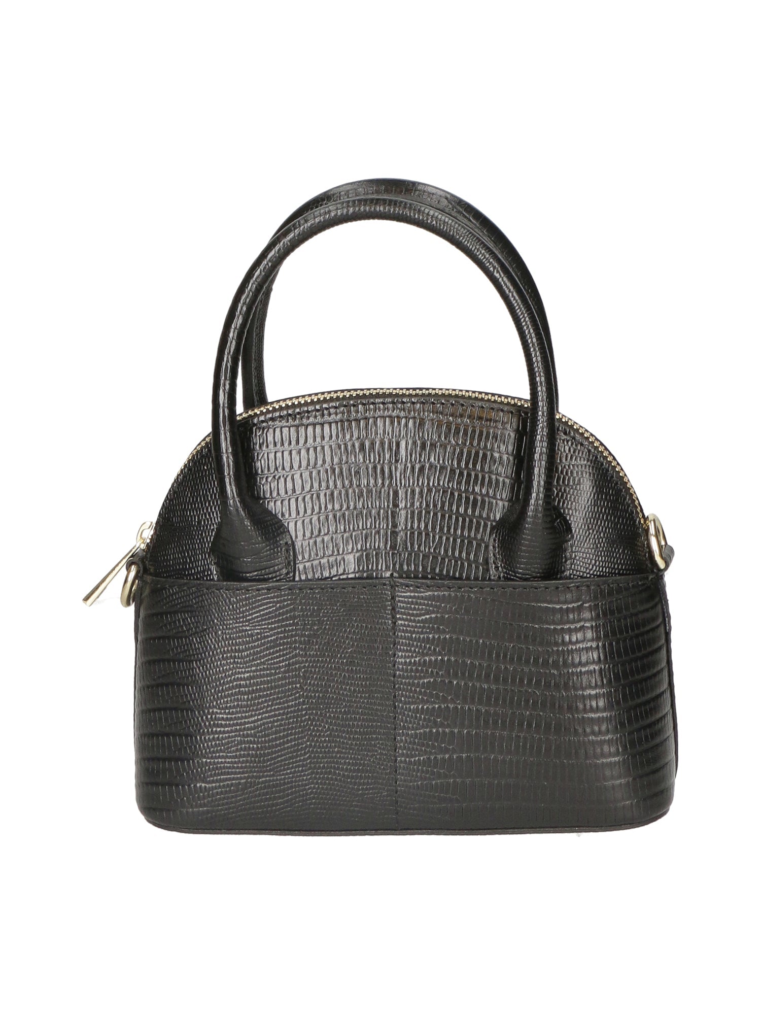 Perla Borsa a mano da donna Vera pelle 02865-LU28 NERO Chiara Ferretti