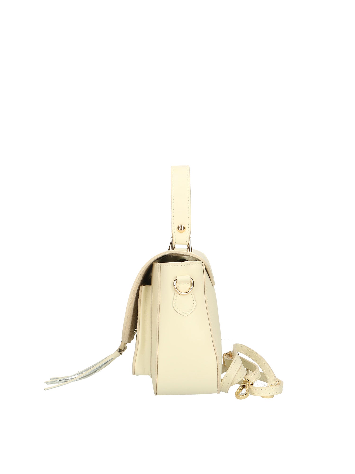 Ravenna Borsa a mano da donna Vera pelle 1524-BEIGE Chiara Ferretti
