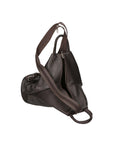 Erika Zaino da donna in vera pelle Casual 80072-TMORO Chiara Ferretti