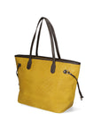 Emiliana Borsa a spalla da donna Vera pelle 80061-GIALLO Chiara Ferretti