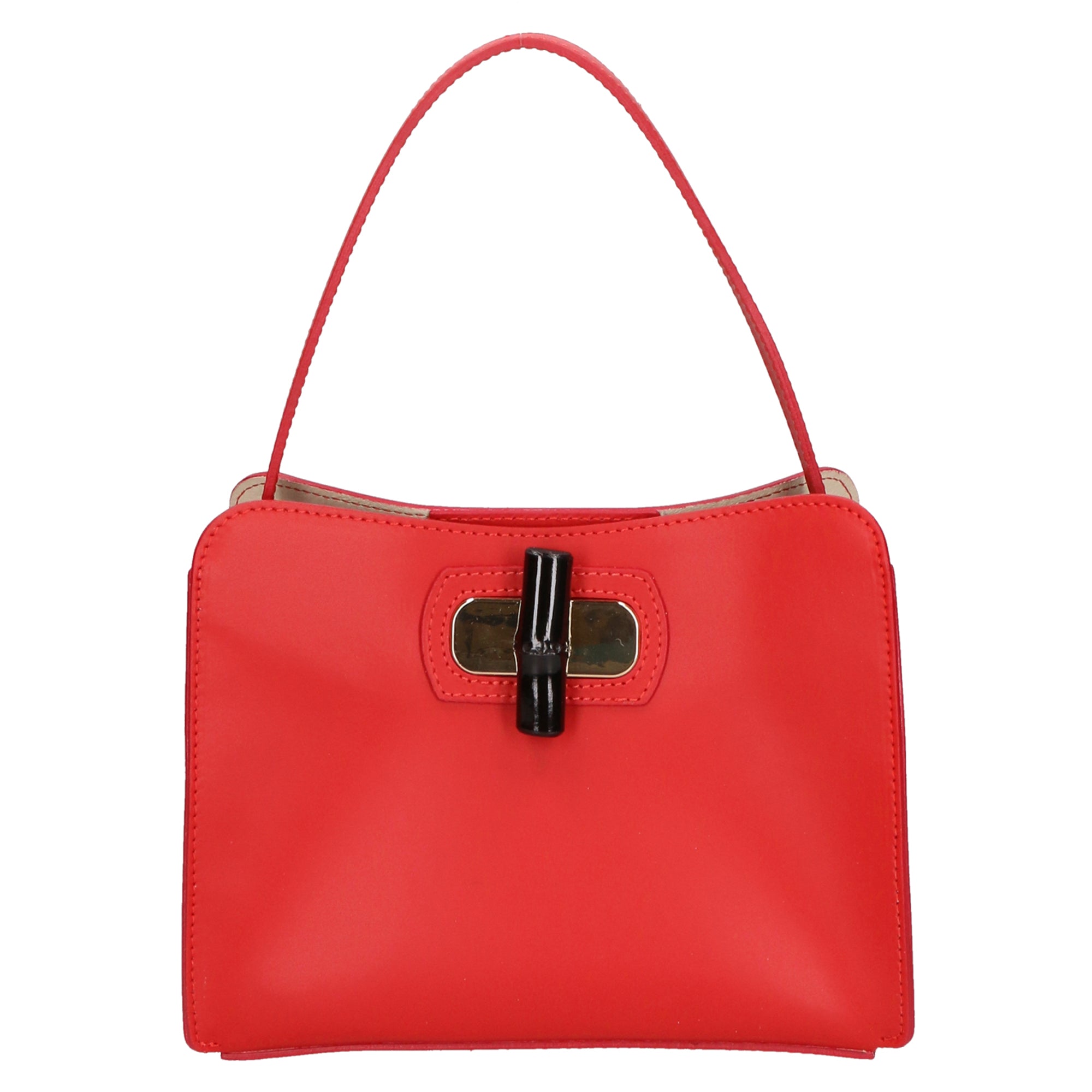 Katia Borsa a mano da donna 100% pelle 06011-L214 ROSSO Chiara Ferretti