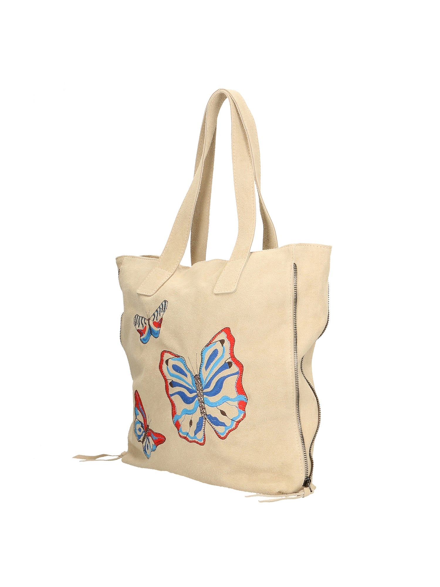 Papillon Borsa a spalla da donna Vera pelle 8620-BEIGE Chiara Ferretti