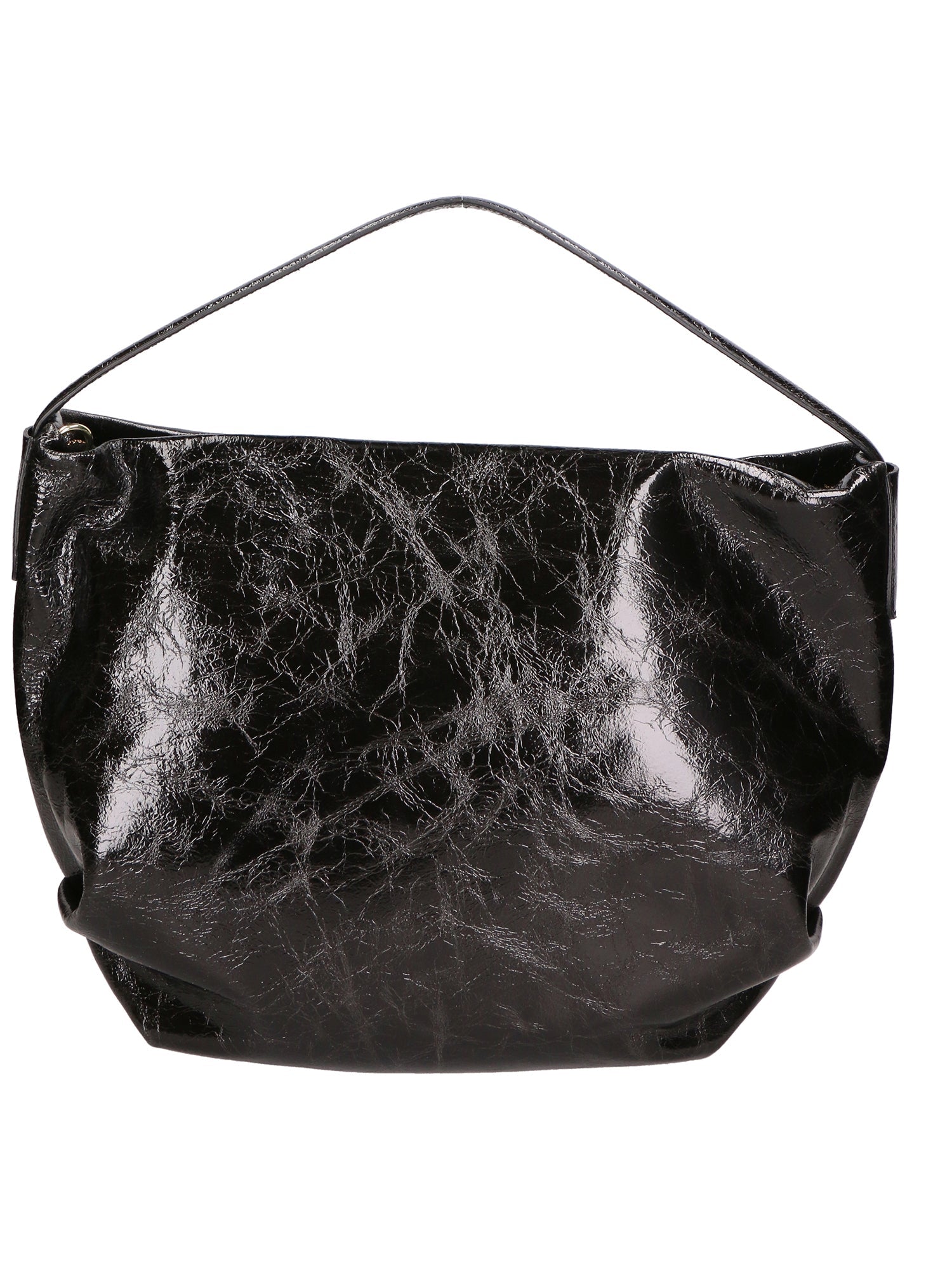 Vanda Borsa a spalla da donna Vera pelle 06507-019 NERO Chiara Ferretti