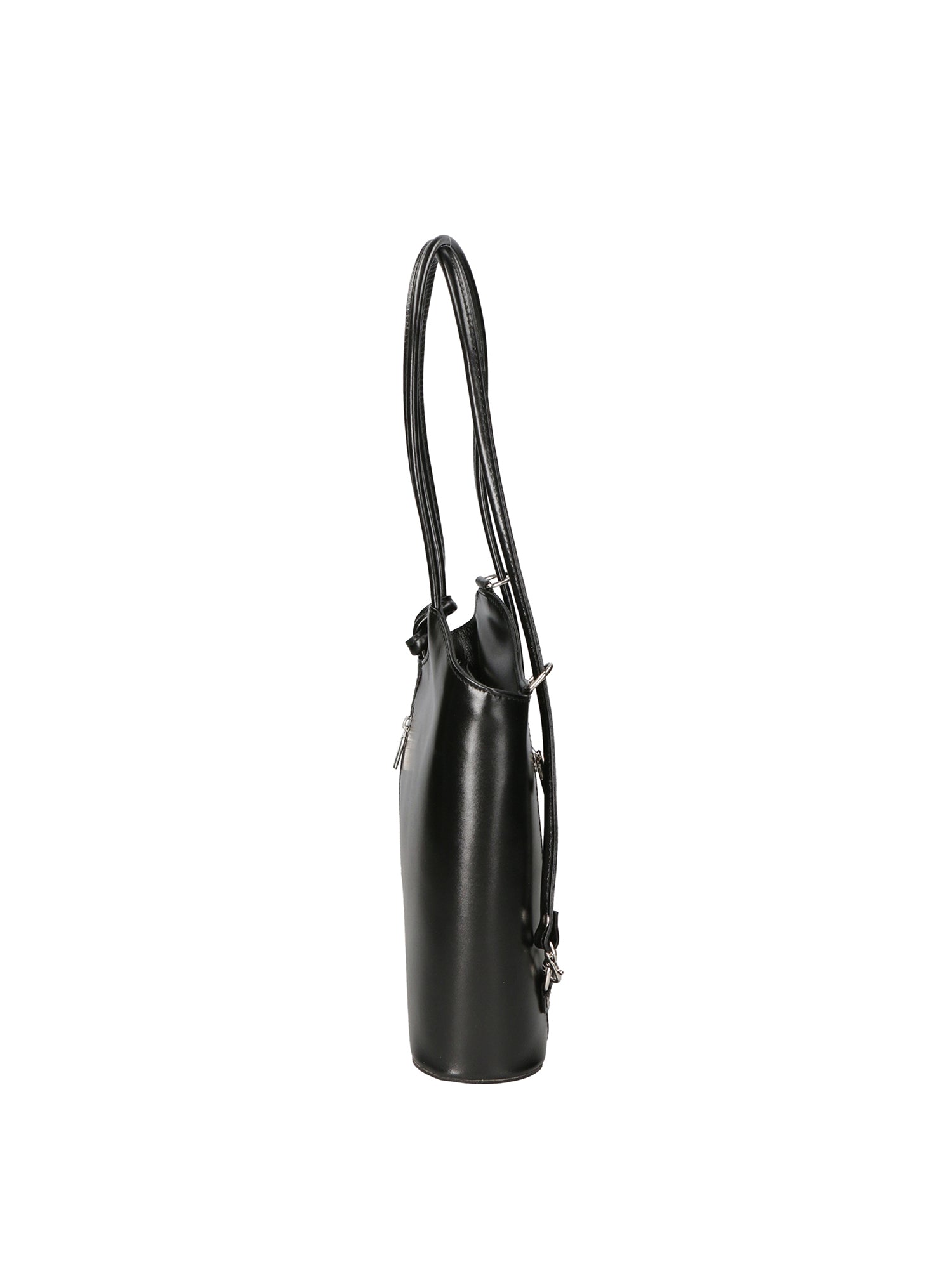 Fabiola Borsa a spalla da donna 100% pelle 9039-NERO BLACK Chiara Ferretti