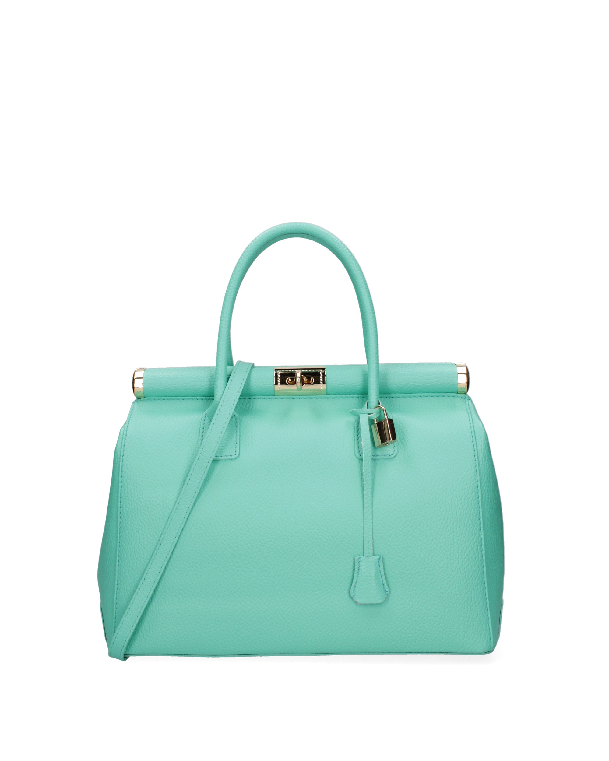 Aleria Borsa a mano da donna Vera pelle 8005-D30 SMERALDO Chiara Ferretti