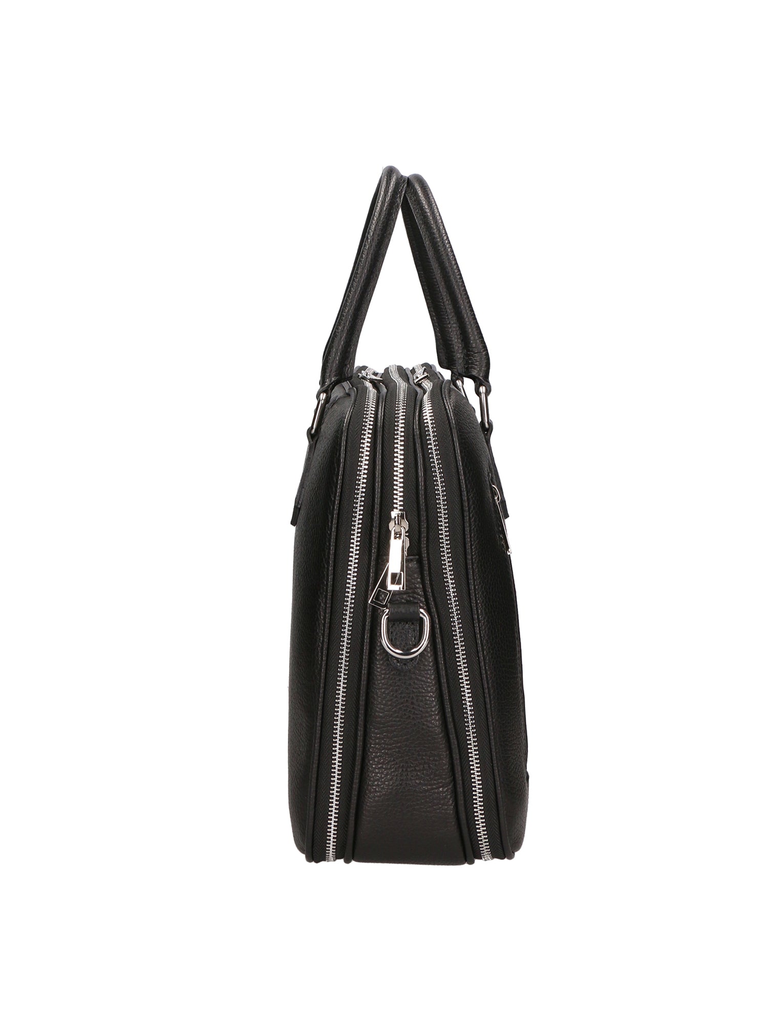 Grazia Borsa a spalla da donna Vera pelle 05930-D28 NERO BLACK Chiara Ferretti