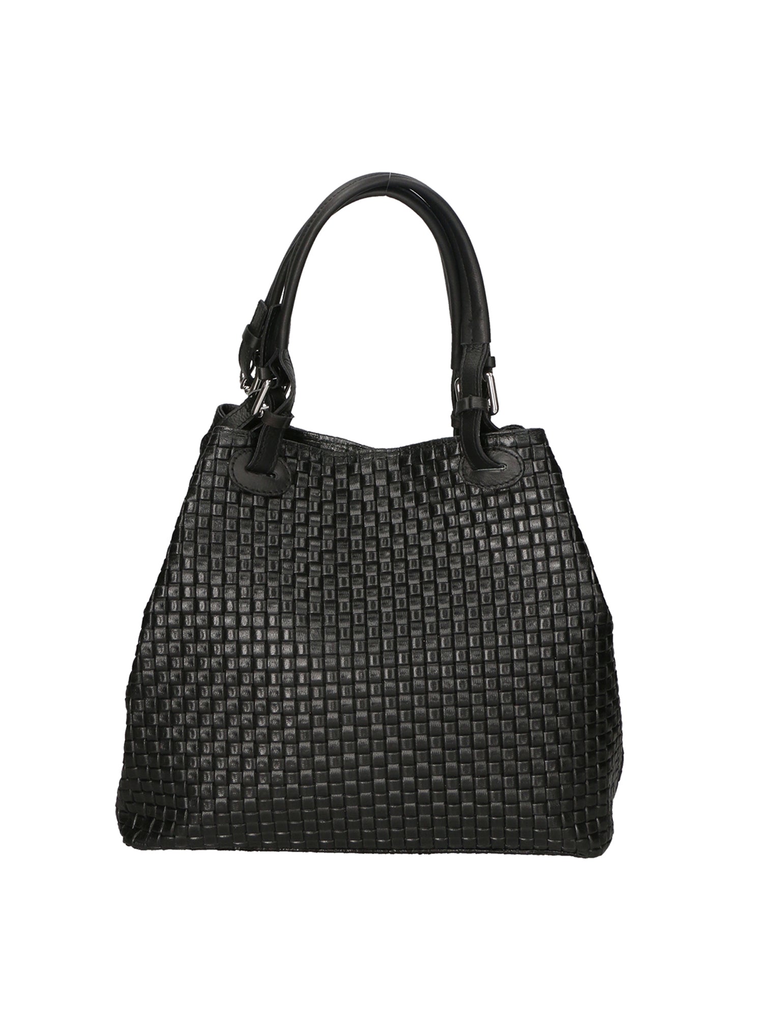 Araminta Borsa Shopper da donna Vera Pelle 80047-019 NERO Chiara Ferretti