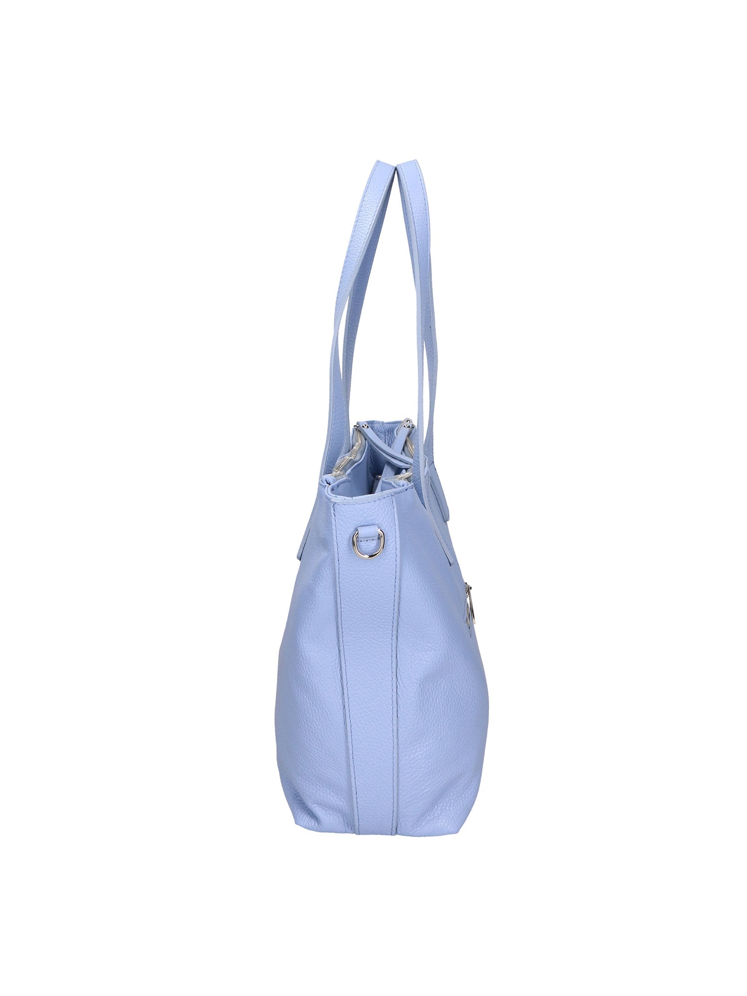 Gea Borsa a spalla da donna Vera pelle 05935-D220 AZZURRO Chiara Ferretti