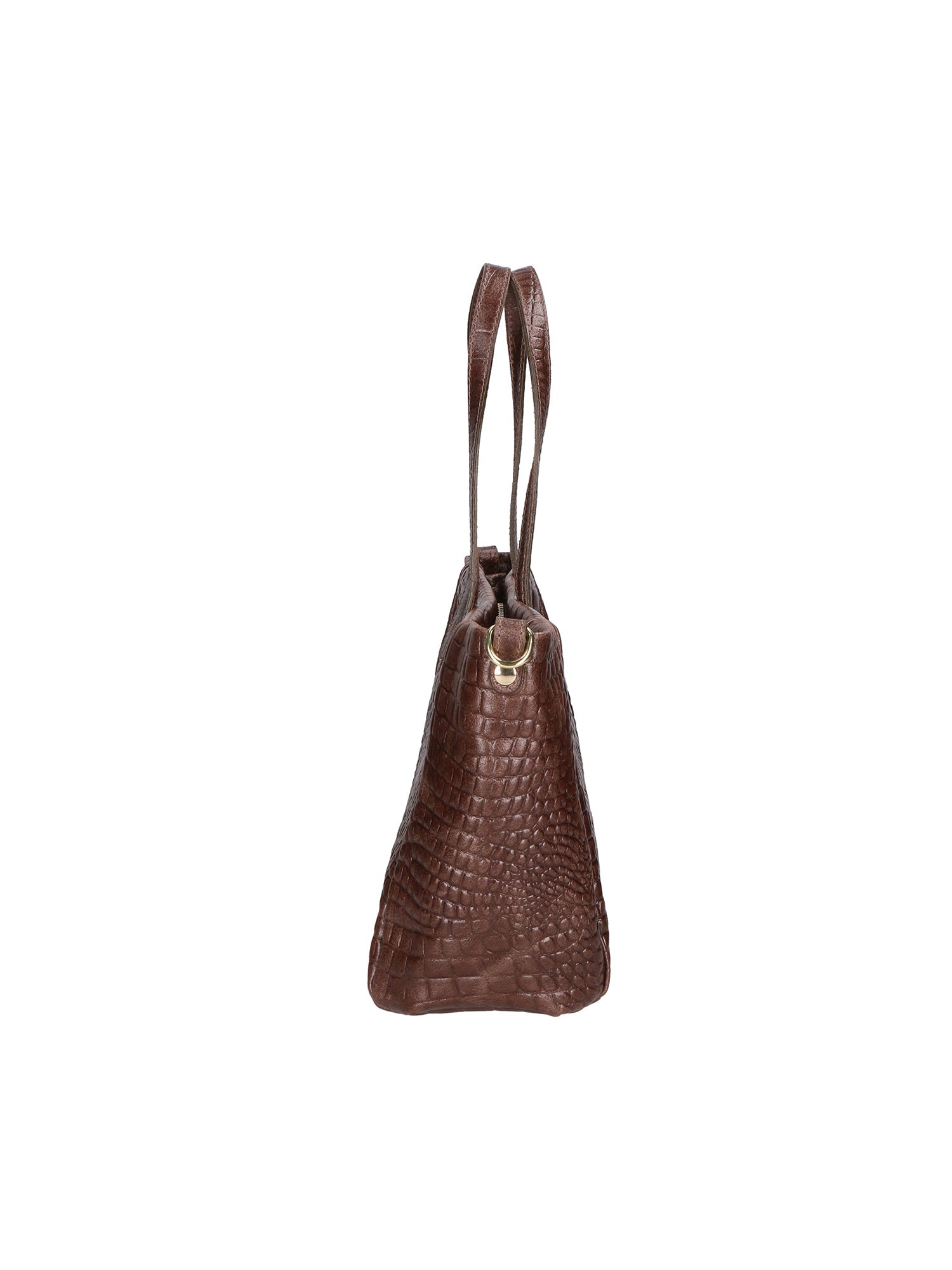 Lorella Borsa a spalla da donna Vera pelle croco 06499-015 T.MORO Chiara Ferretti