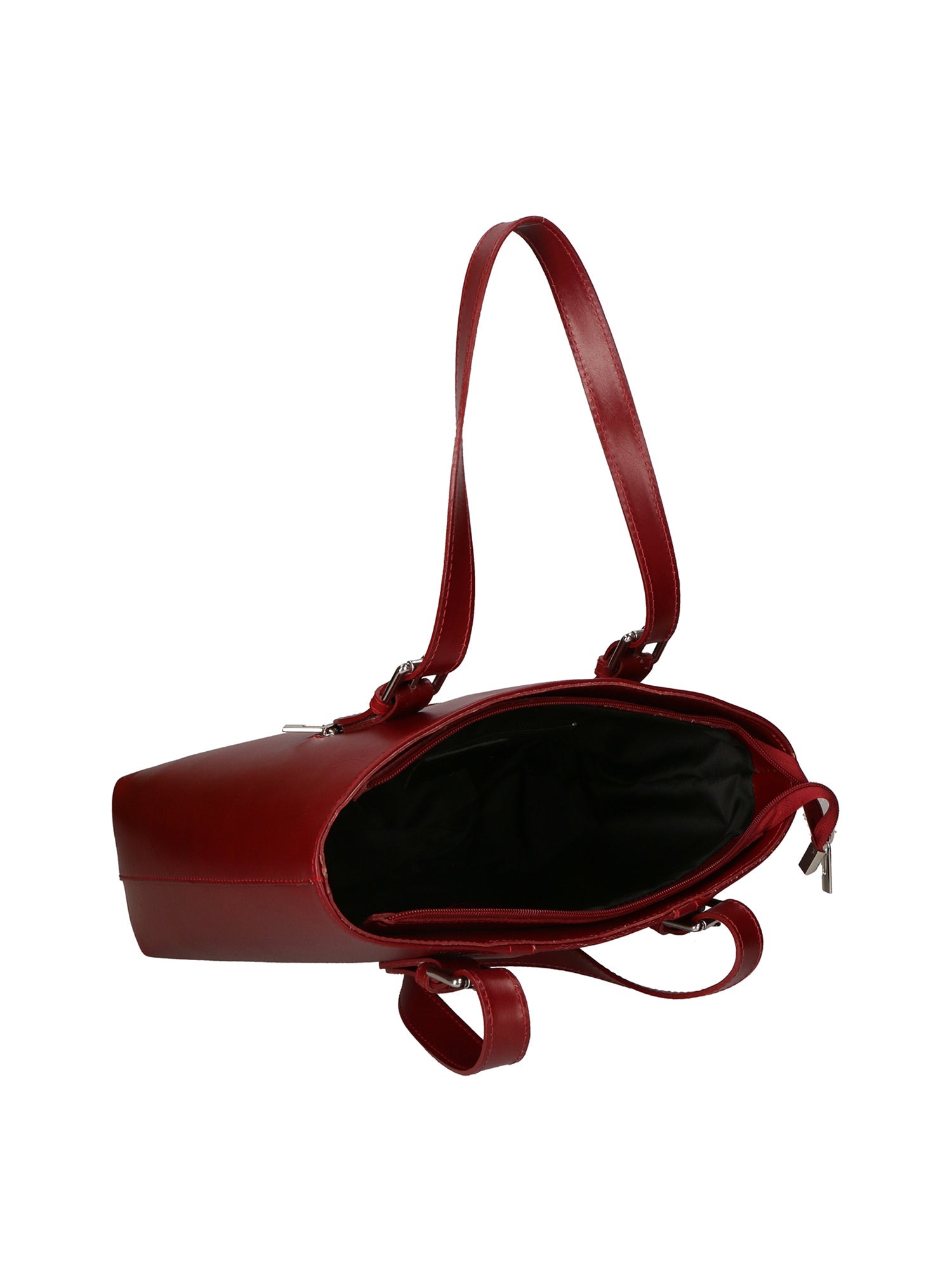 Farah Borsa a mano da donna 100% pelle 9055-ROSSO Chiara Ferretti