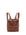 Zaino unisex in vera pelle 100% cotone 4590-MARRONE Alessia Firenze