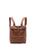 Zaino unisex in vera pelle 100% cotone 4590-MARRONE Alessia Firenze