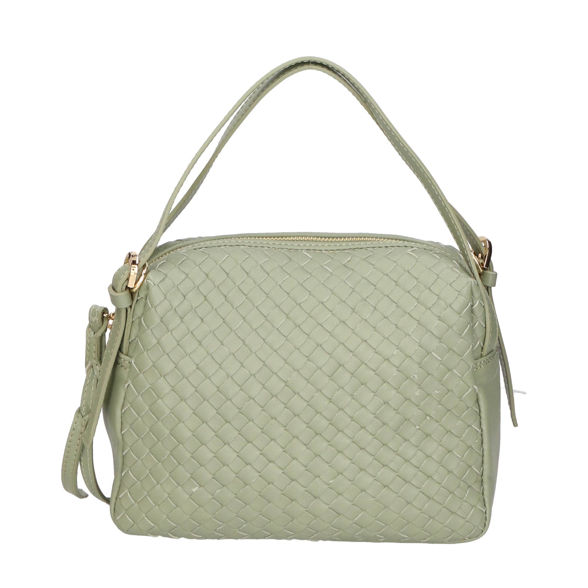 Irina Borsa a spalla da donna Vera pelle 06054-GREEN Chiara Ferretti