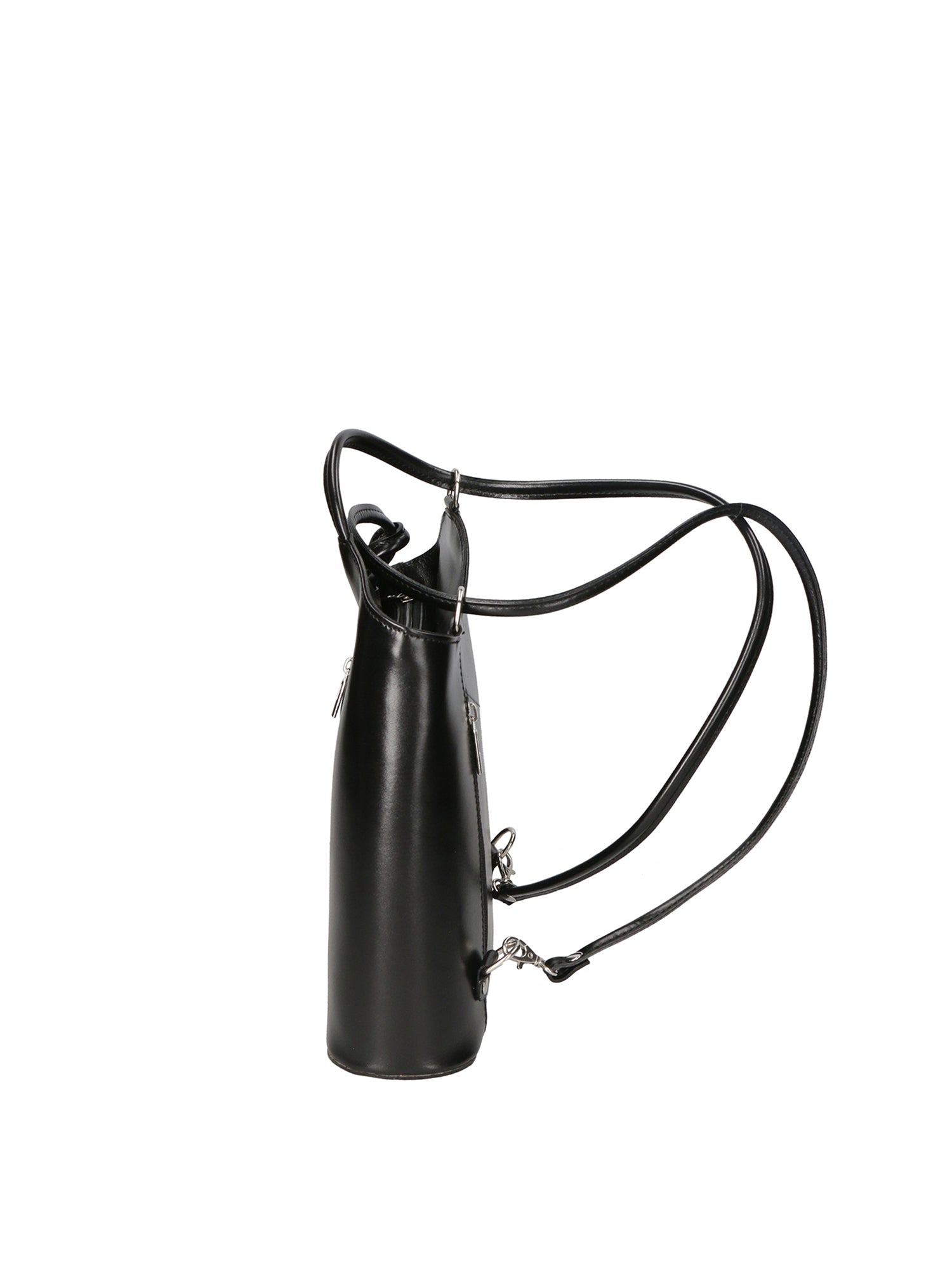 Fabiola Borsa a spalla da donna 100% pelle 9039-NERO BLACK Chiara Ferretti