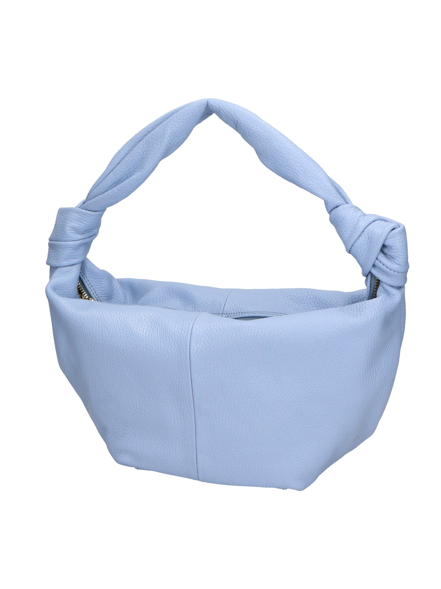 Lunaria Borsa a spalla da donna Vera pelle 06007-D220 AZZURRO Chiara Ferretti