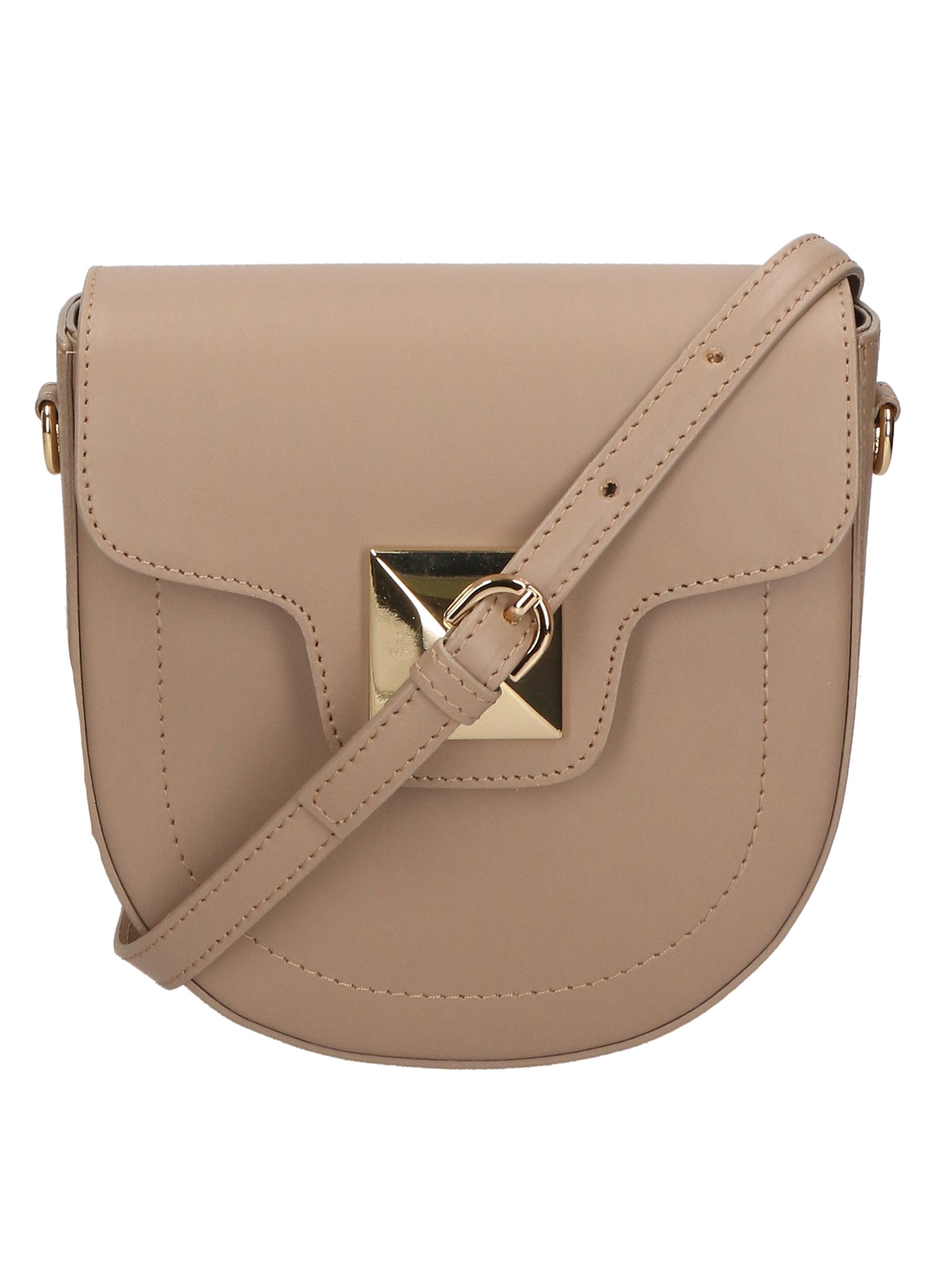 Calista Borsa a tracolla da donna Vera pelle 06014-L110 TAUPE CHIARO Chiara Ferretti