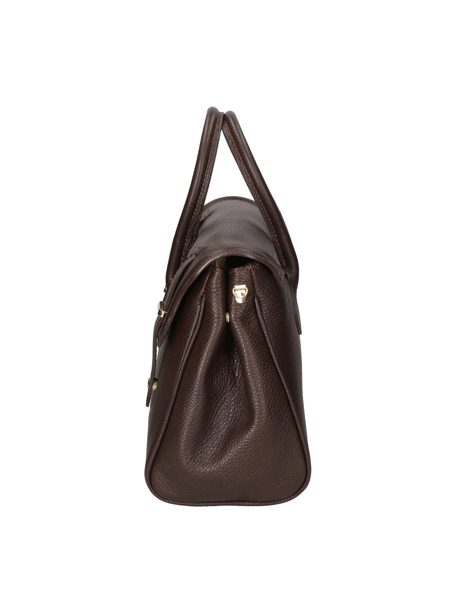 Ersilia Borsa a mano da donna Vera pelle 8092-D23 T.MORO DARK BROWN Chiara Ferretti
