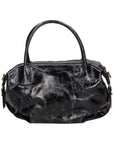 Borsa a spalla da Donna Wilma in Vera Pelle Made in Italy 34x23x13 cm