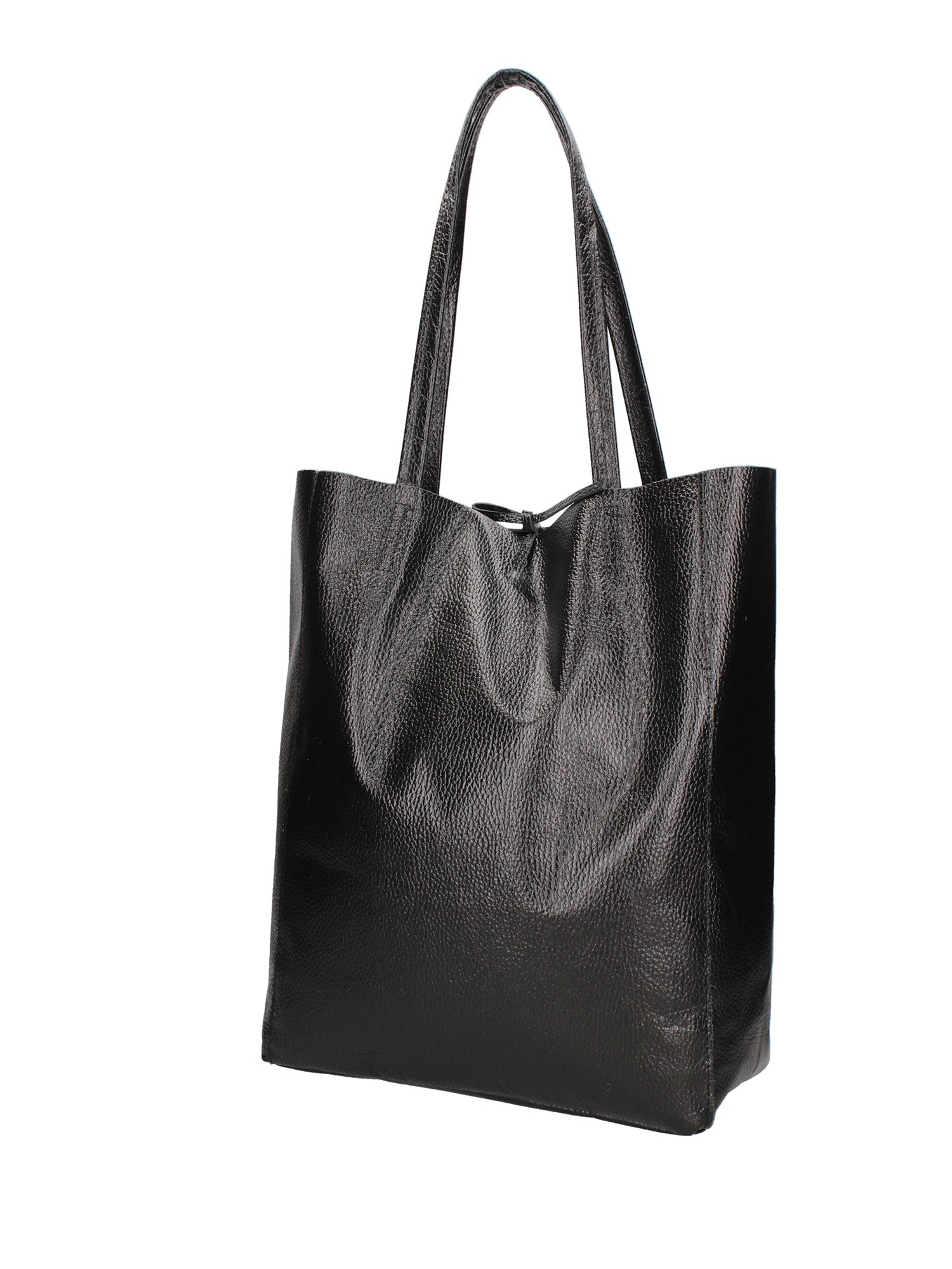 Iride Borsa a mano da donna 100% pelle 05921-DL28 NERO Chiara Ferretti