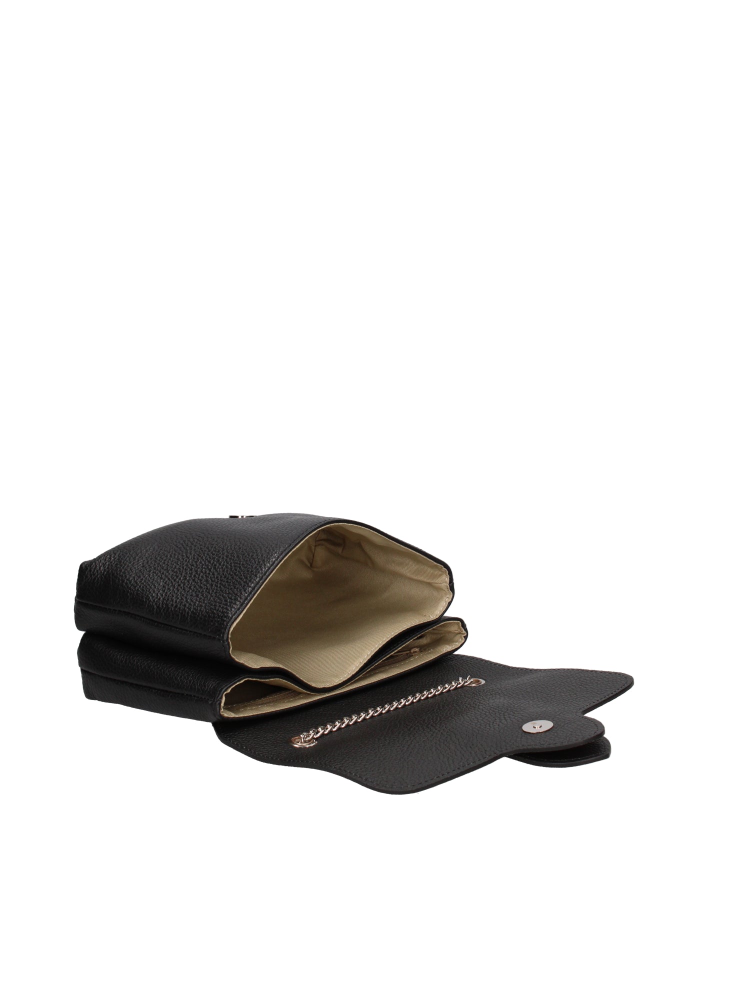 Caelia Borsa a tracolla da donna Vera pelle 194942-NERO+ROSSO Chiara Ferretti