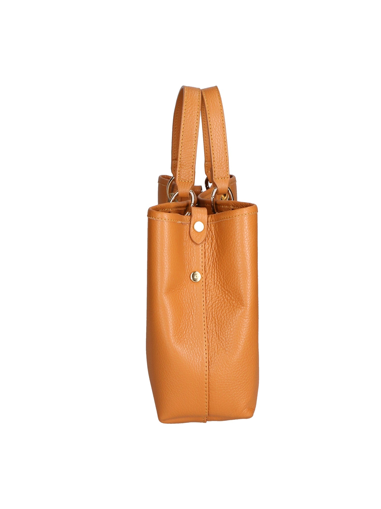 Helga Borsa a mano da donna 100% pelle 06106-D44 CUOIO COGNAC Chiara Ferretti