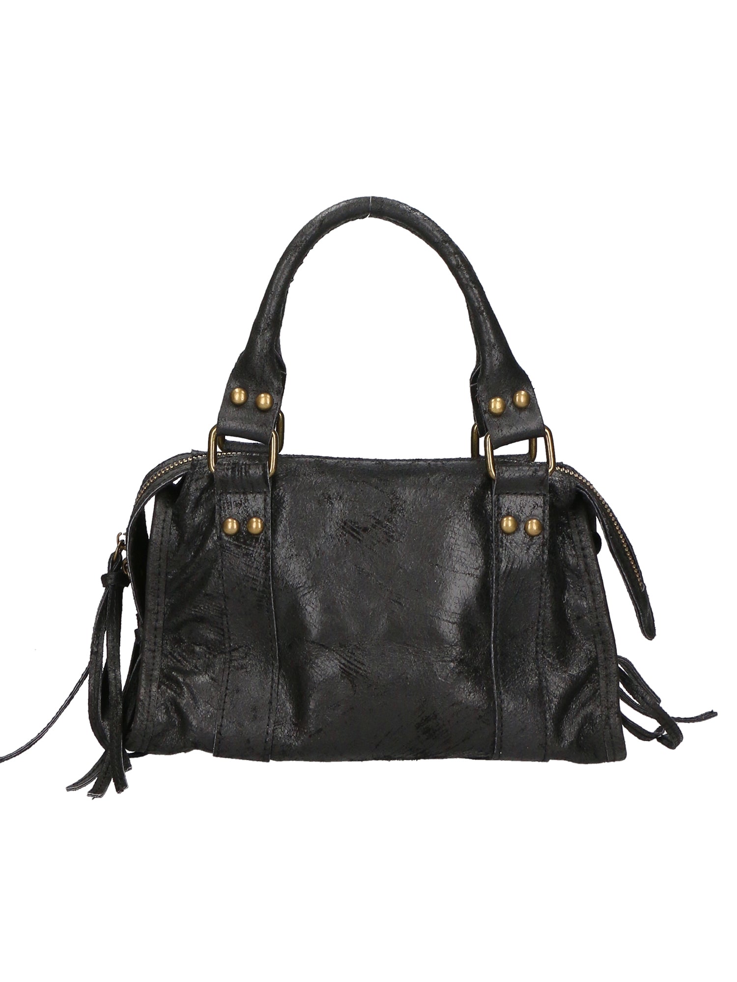 Erisia Borsa a spalla da donna Vera pelle 06091-NERO Chiara Ferretti