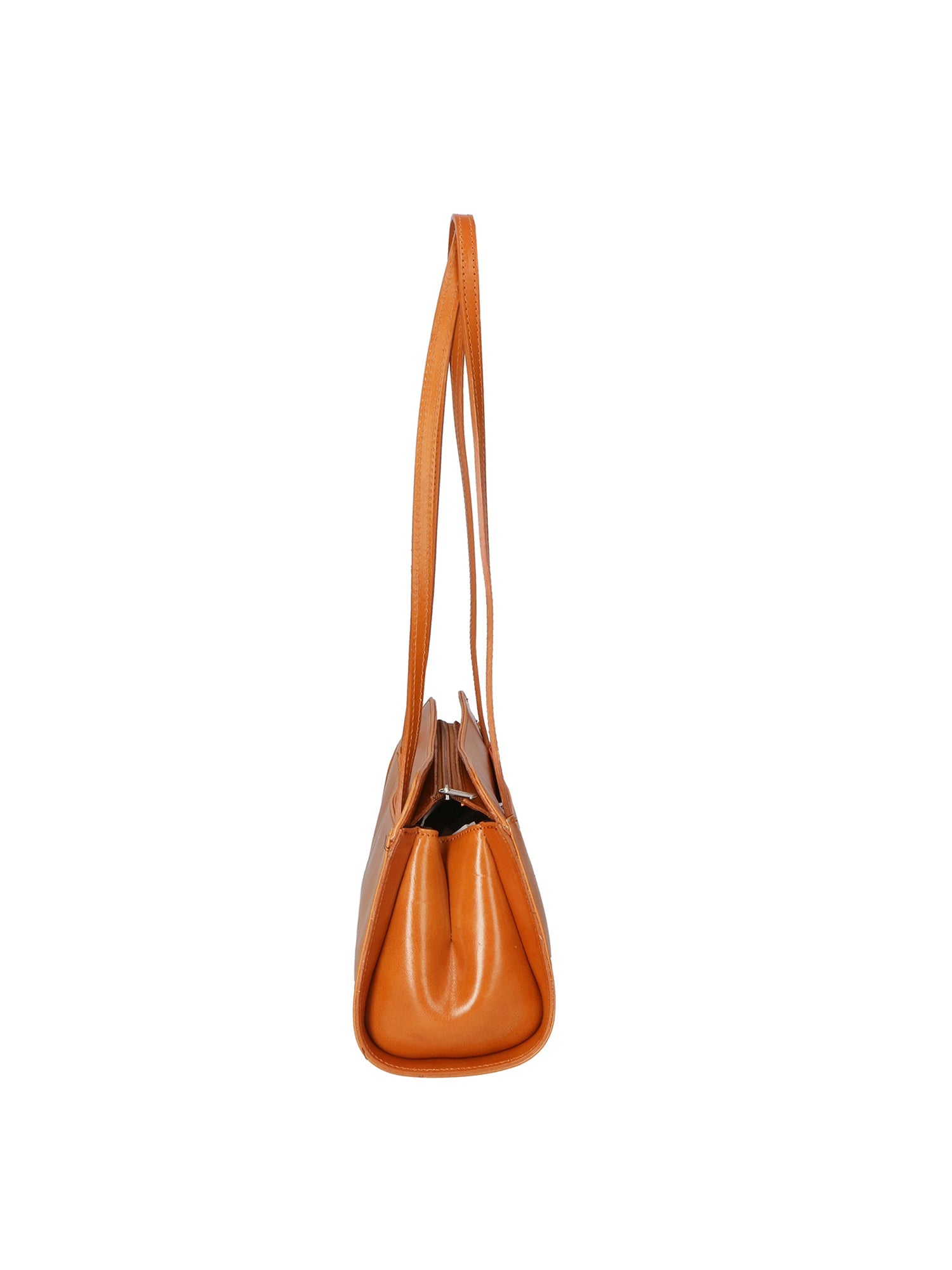 Edera Chic Borsa a spalla da donna Vera pelle 9120-CUOIO COGNAC Chiara Ferretti