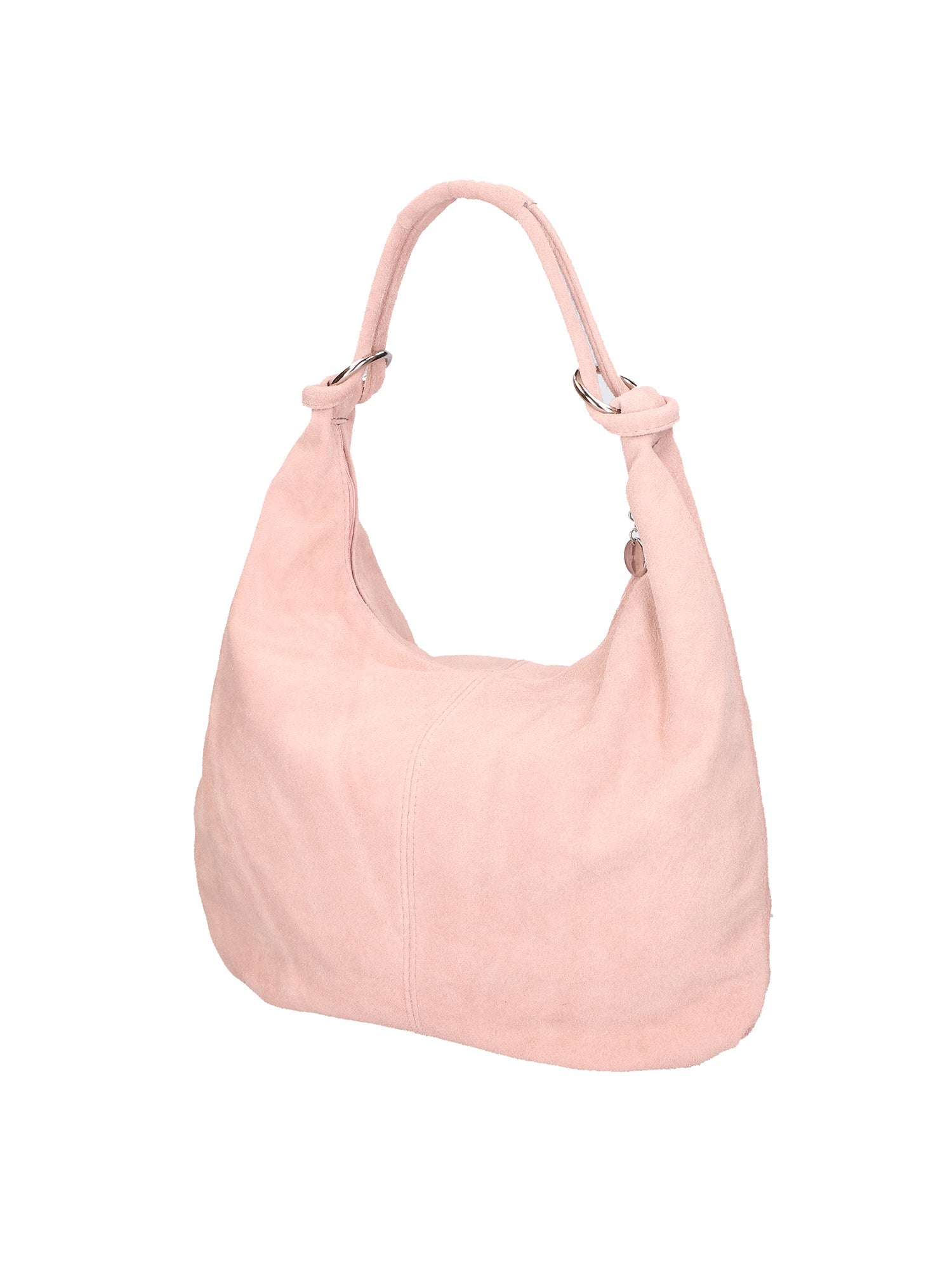 Valeria Damen-Schultertasche aus echtem Leder, hergestellt in Italien, 34 x 43,5 x 5 cm
