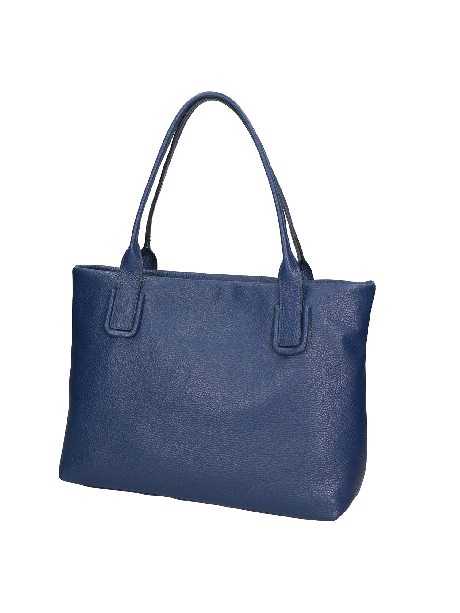 Lorena Borsa a spalla da donna Vera pelle 06506-D24 BLU JEANS Chiara Ferretti