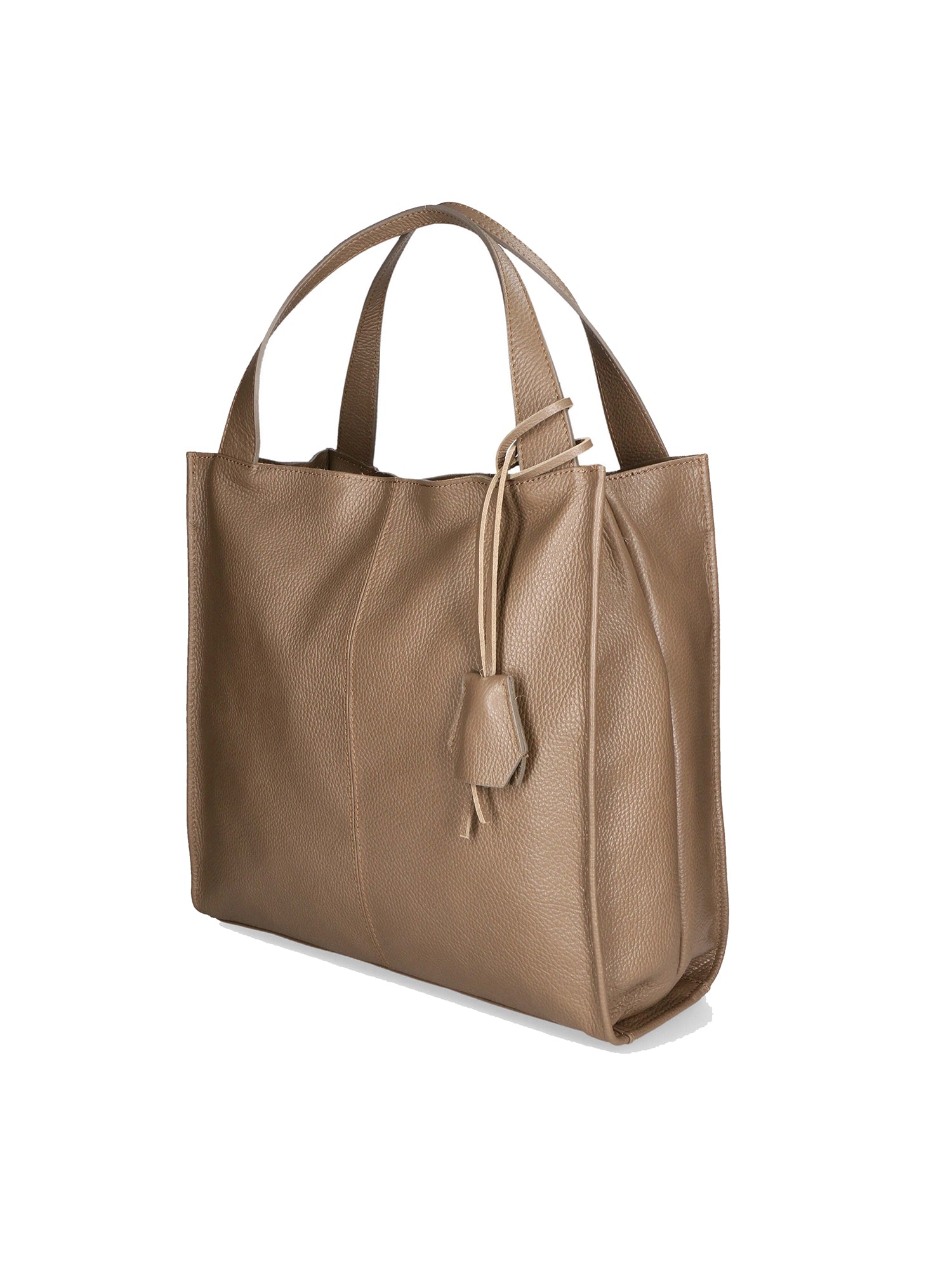 Aelia Borsa a spalla da donna Vera pelle 3312-D40 TAUPE TAUPE Chiara Ferretti