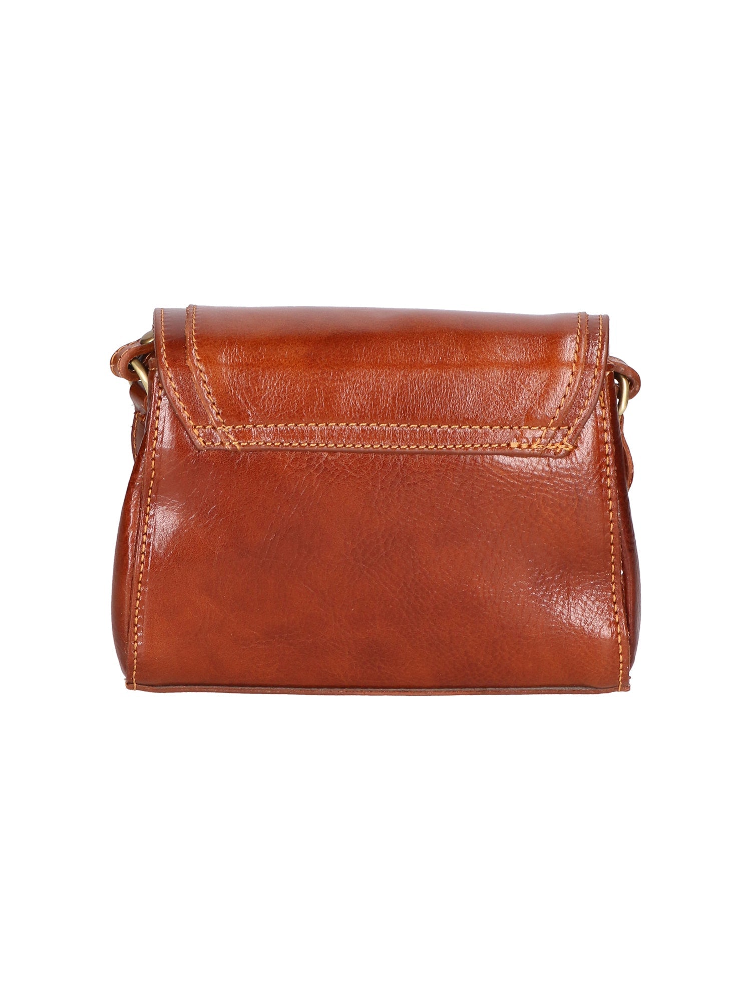 Faye Damen-Schultertasche aus echtem Leder, hergestellt in Italien, 18 x 13 x 5 cm