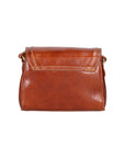 Faye Damen-Schultertasche aus echtem Leder, hergestellt in Italien, 18 x 13 x 5 cm
