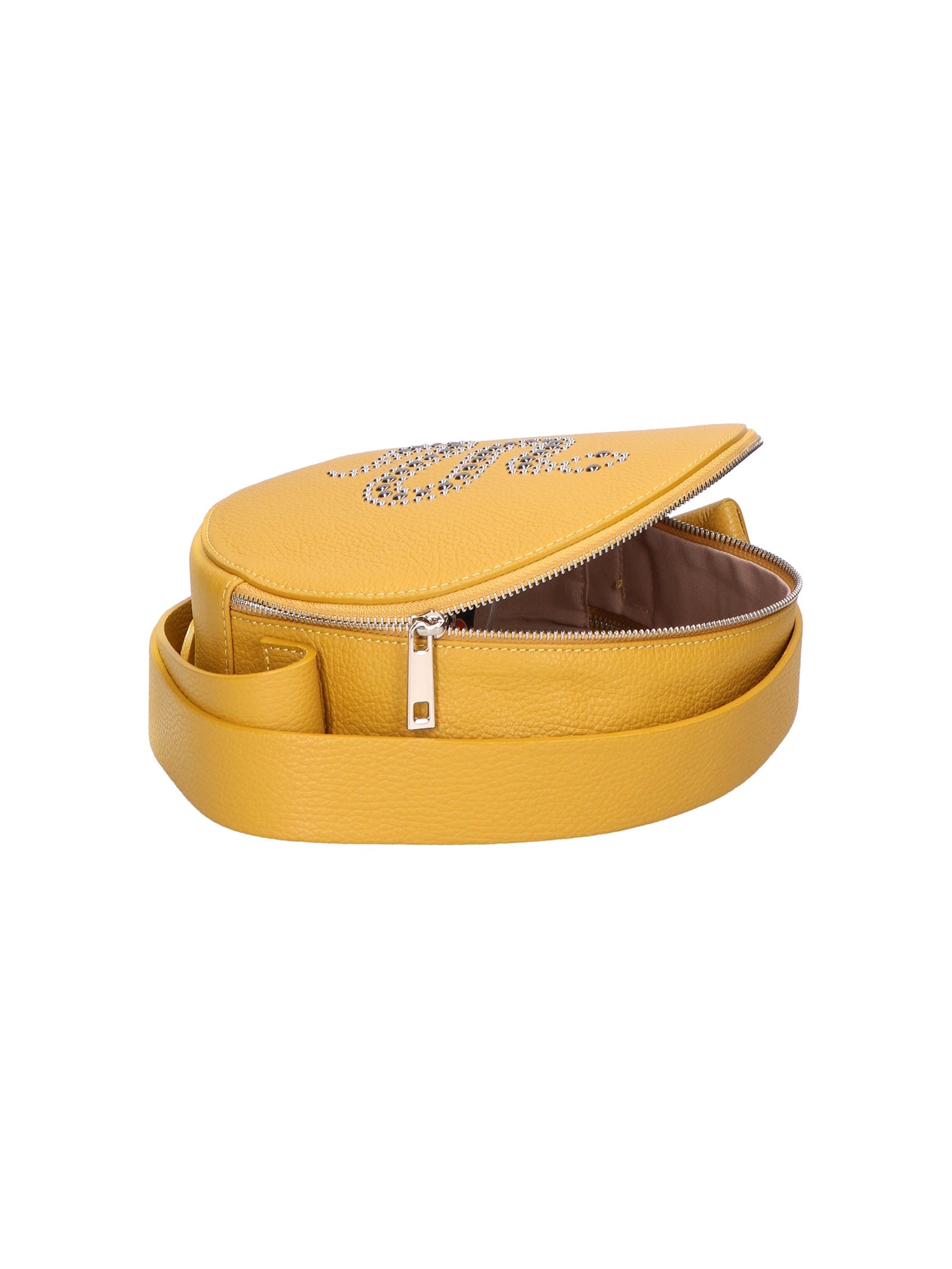 Naomi Damen-Schultertasche aus echtem Leder, hergestellt in Italien, 23 x 23 x 9 cm