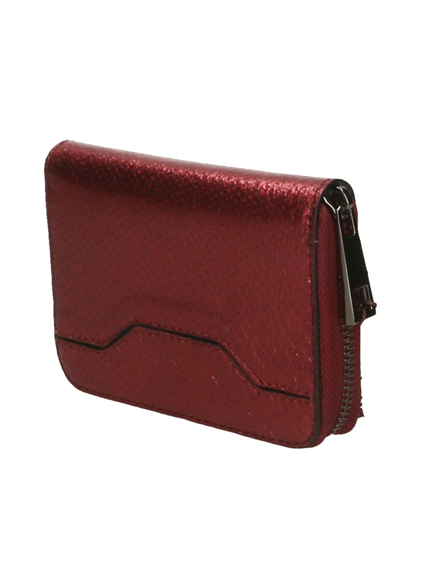 Nohemi Portafoglio donna vera pelle Zip 524072-ROSSO RED Chiara Ferretti