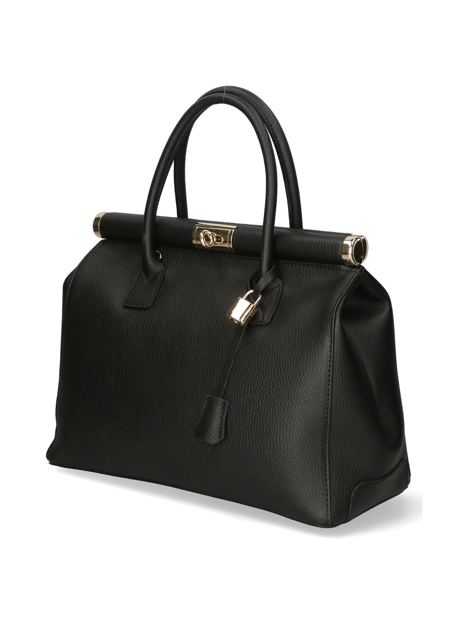 Aleria Borsa a mano da donna Vera pelle 8005-D28 NERO Chiara Ferretti