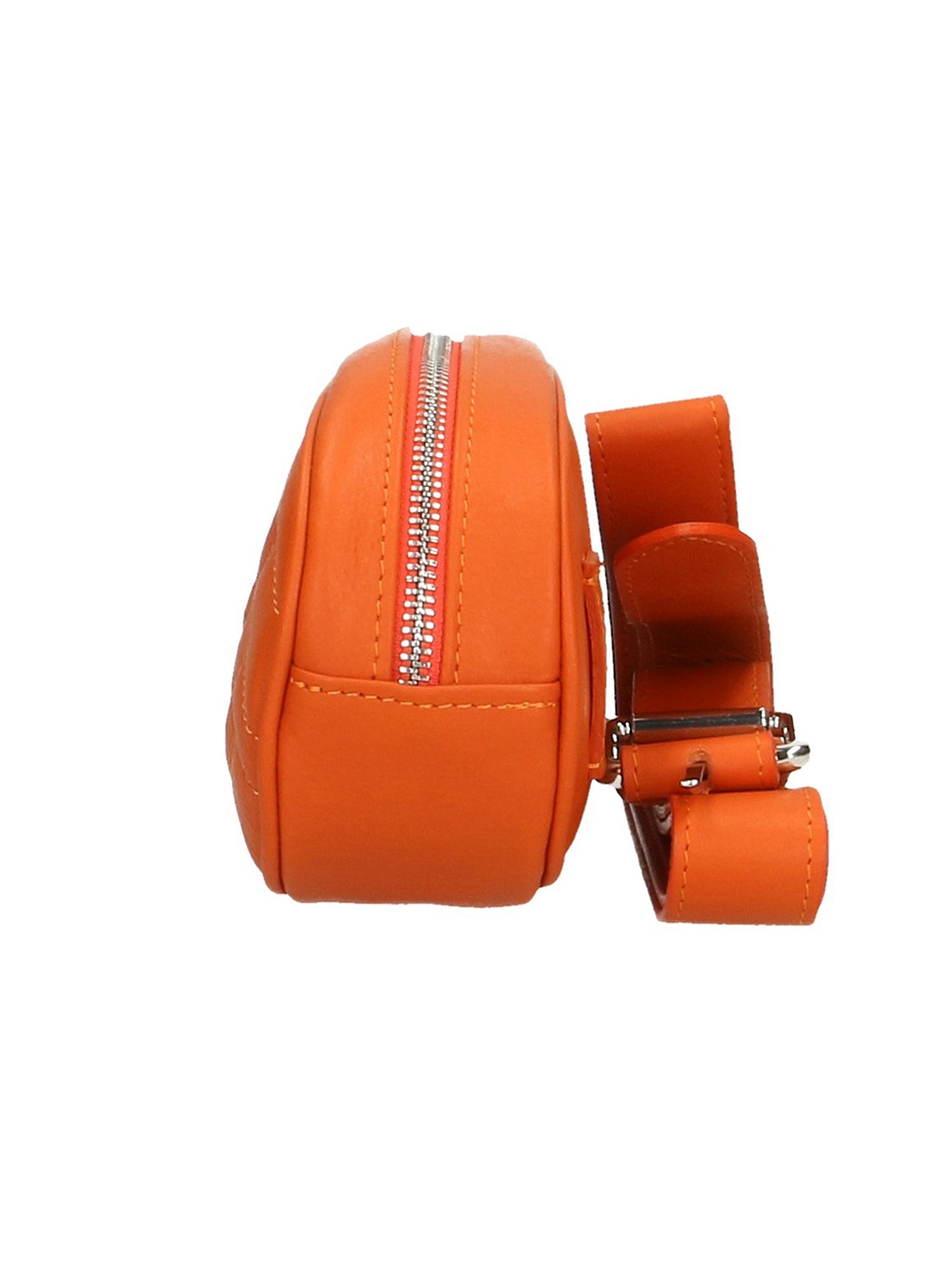 Lysianna 1659-ARANCIO ORANGE Marsupio da donna in vera pelle Chiara Ferretti