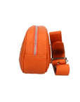 Lysianna 1659-ARANCIO ORANGE Marsupio da donna in vera pelle Chiara Ferretti