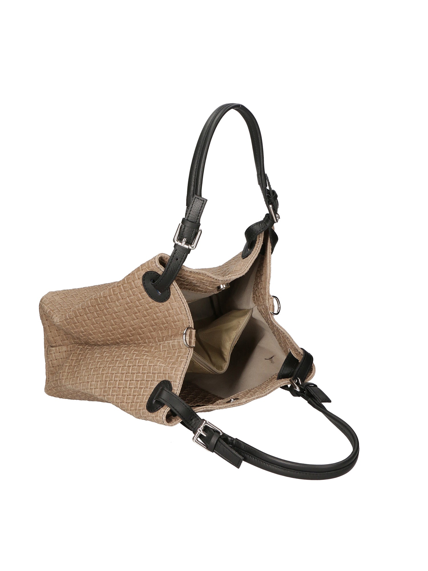 Elektra Women's Shoulder Bag in Genuine Leather Made in Italy 29x32x17 cm