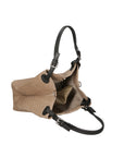 Elektra Women's Shoulder Bag in Genuine Leather Made in Italy 29x32x17 cm