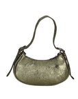 Gloria Damenhandtasche aus echtem Leder, hergestellt in Italien, 12 x 25 x 6 cm
