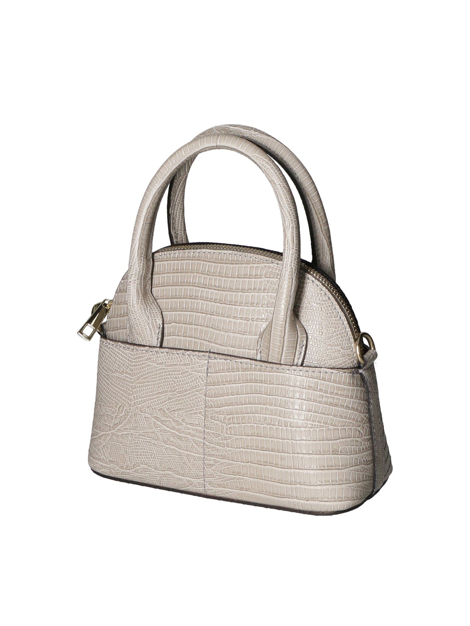 Perla Borsa a mano da donna Vera pelle 02865-LU16 GRIGIO GREY Chiara Ferretti