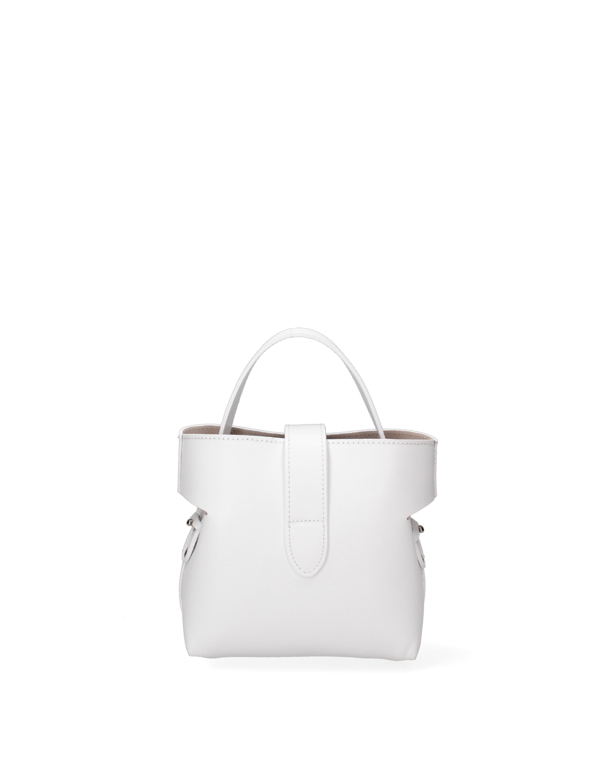 Modena Borsa a mano da donna Vera pelle 07380-PL01 BIANCO Chiara Ferretti