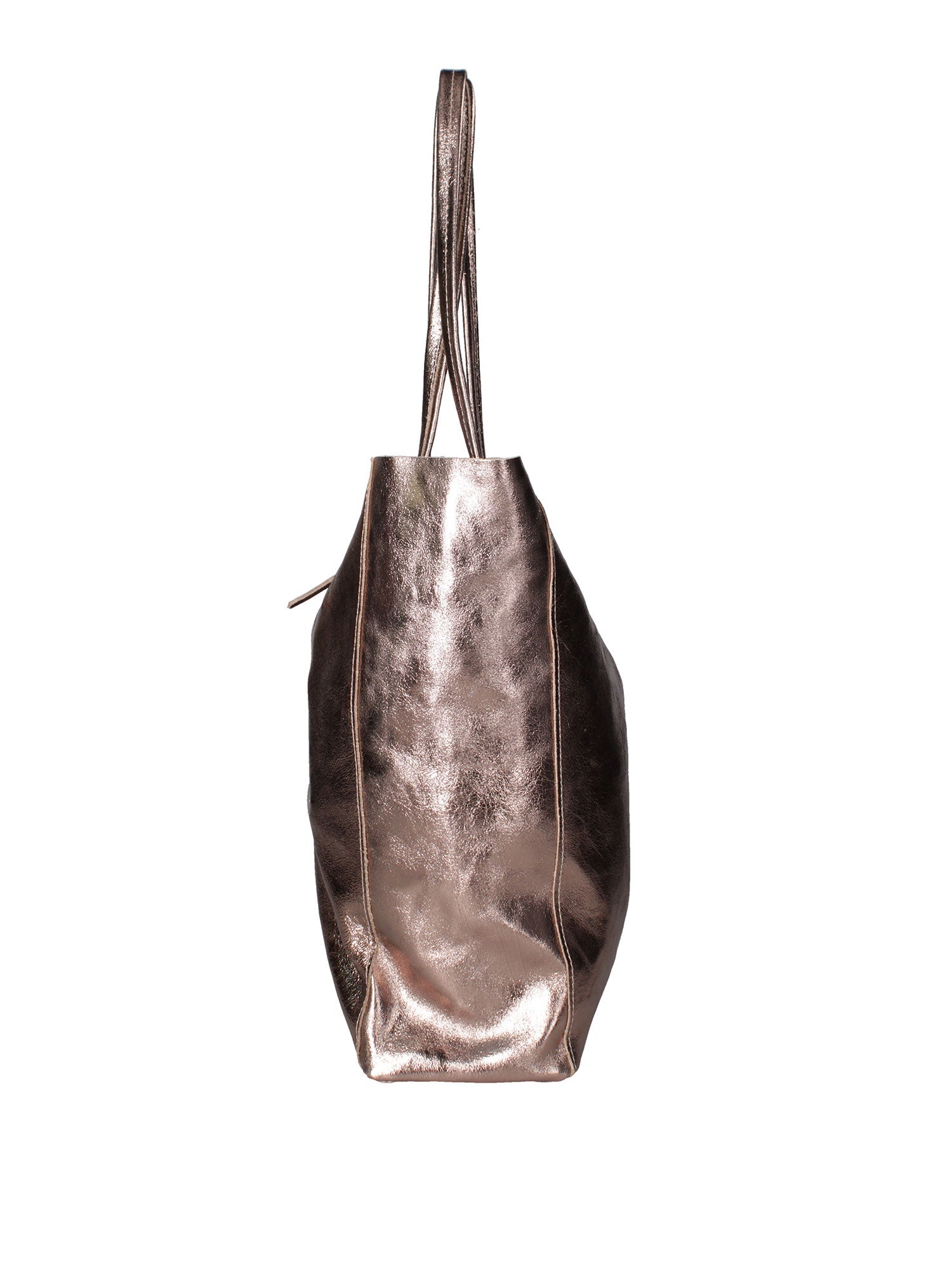 Íris Borsa a mano da donna Vera Pelle 07565-L005 BRONZO Chiara Ferretti