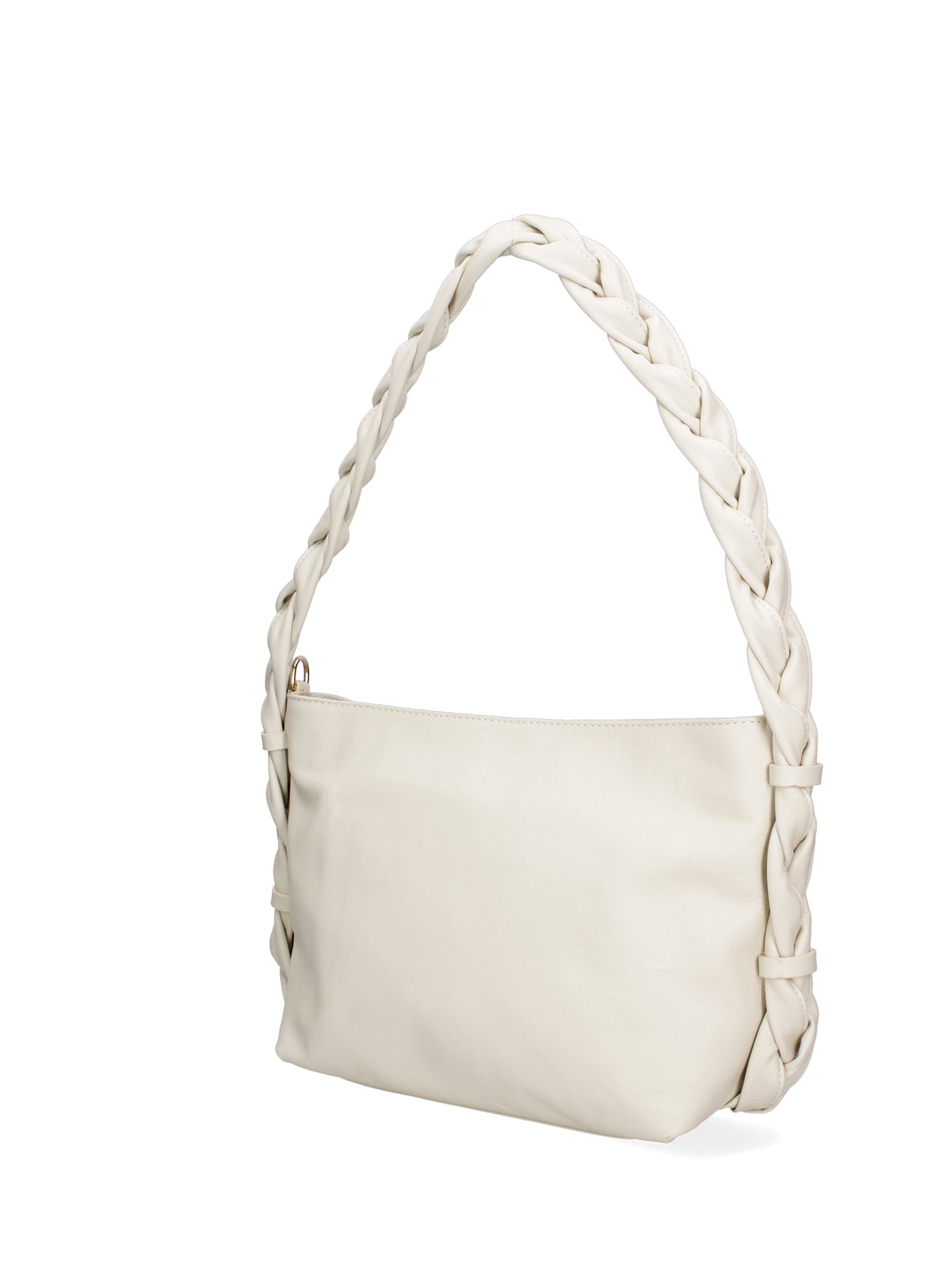 Damen-Schultertasche aus echtem Leder, hergestellt in Italien, 26 x 22 x 9 cm
