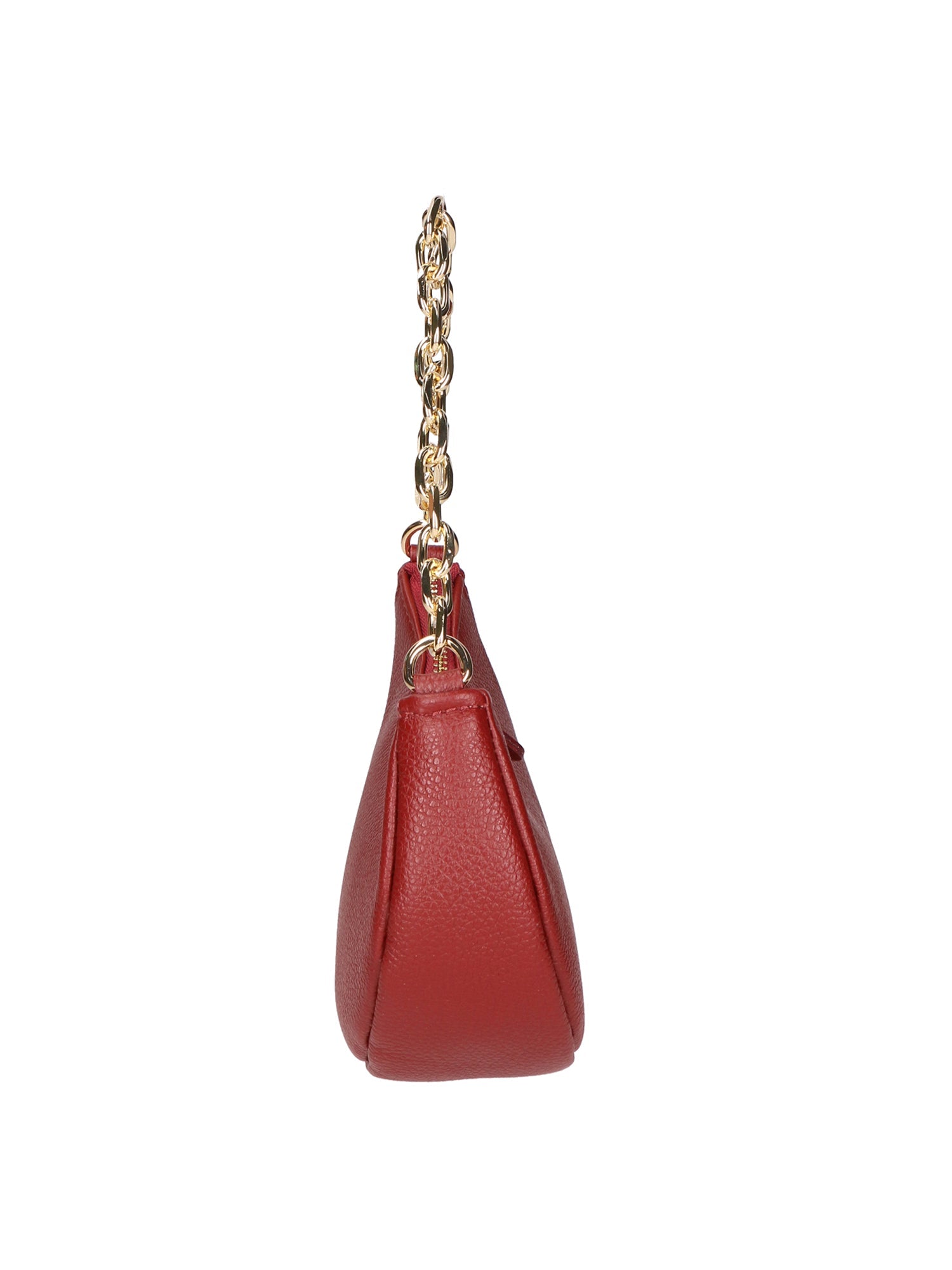 Loreta Borsa a spalla da donna Vera pelle 06511-D10 ROSSO SCURO Chiara Ferretti