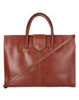 Evelina Borsa a mano da donna 100% pelle 9025-MARRONE Chiara Ferretti