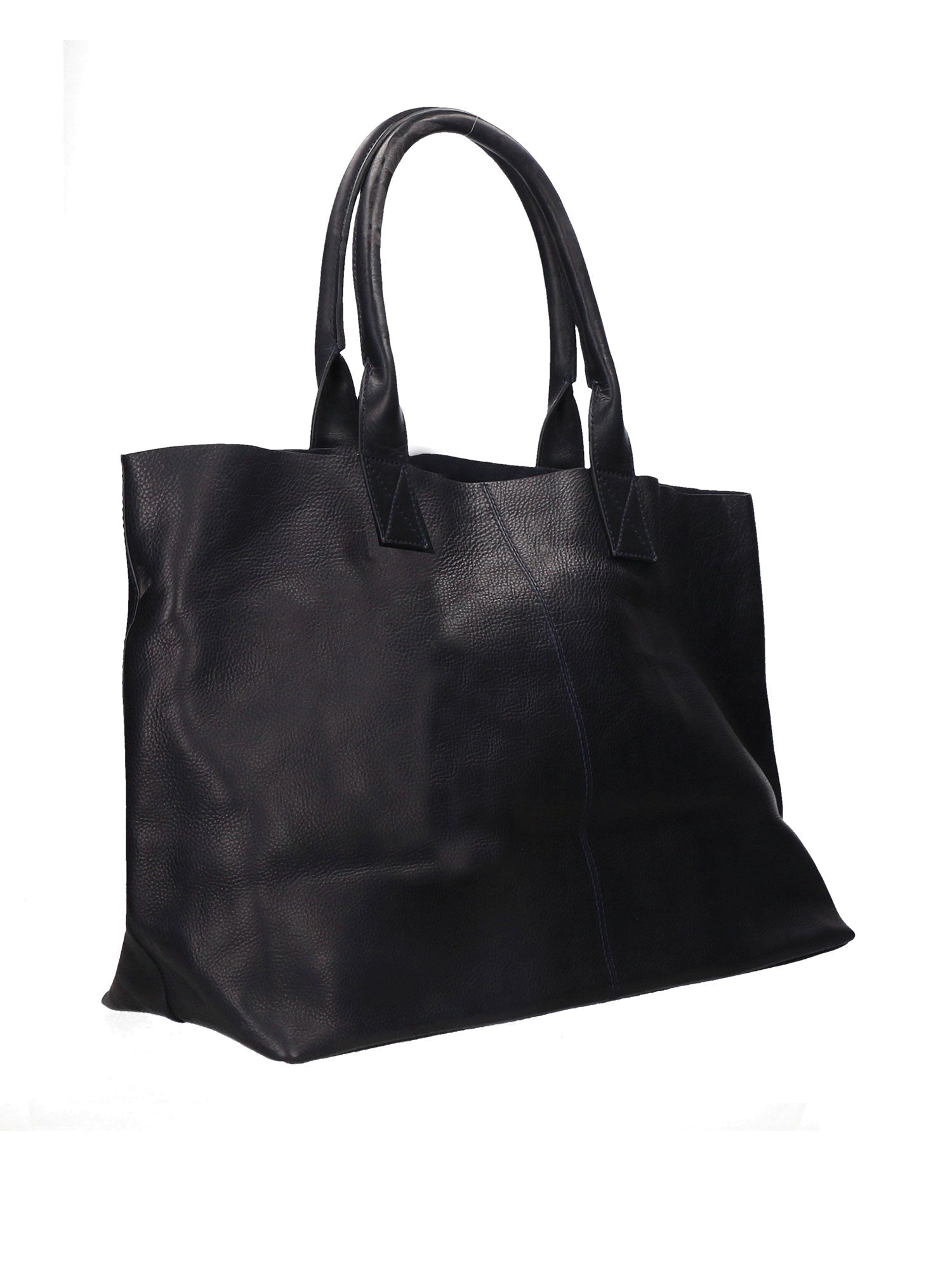 Morea Borsa Shopper da donna Vera Pelle 518907-D26 BLU SCURO Chiara Ferretti