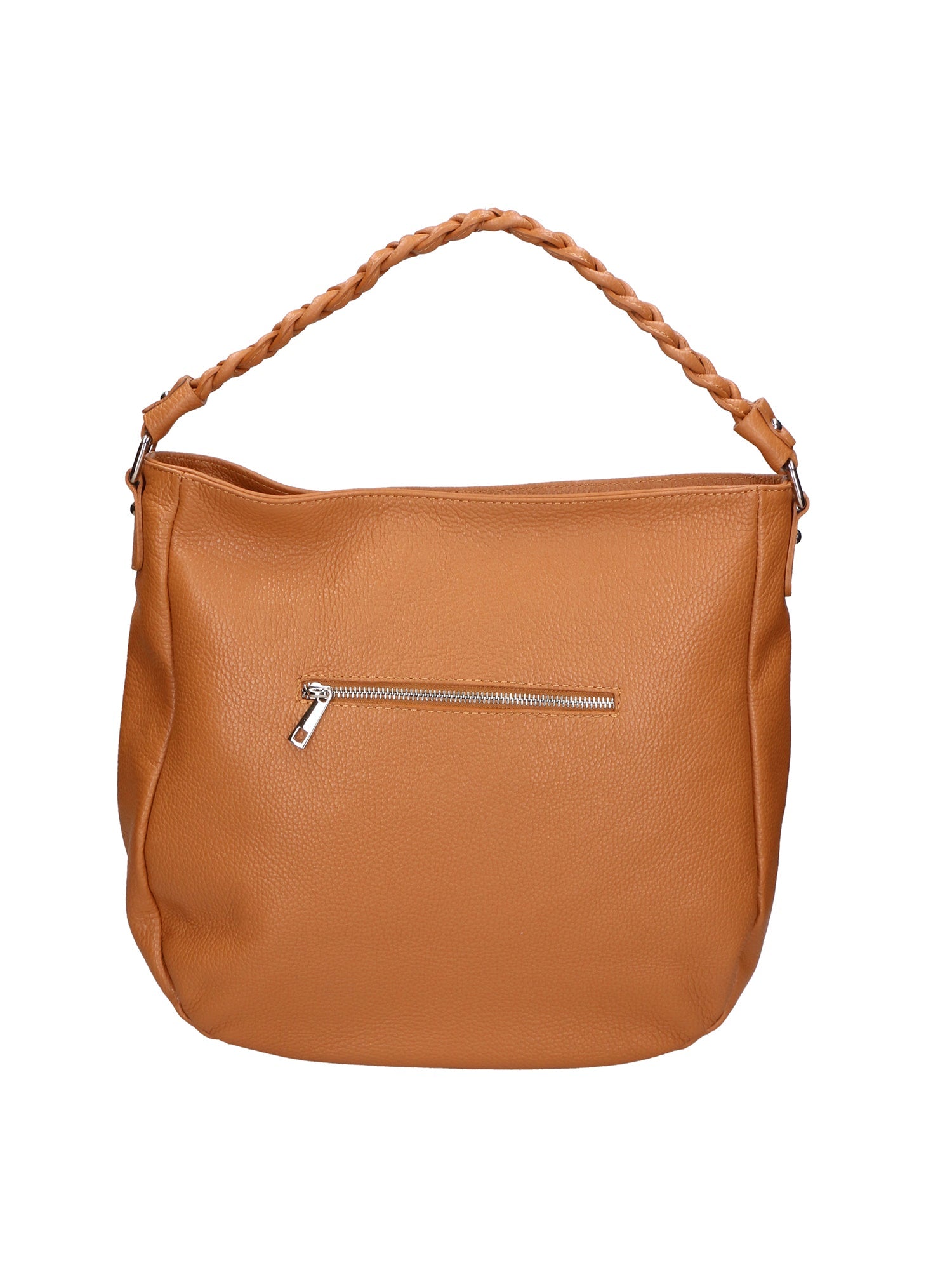 Gaia Borsa a spalla da donna Vera pelle 05897-C44 CUOIO Chiara Ferretti