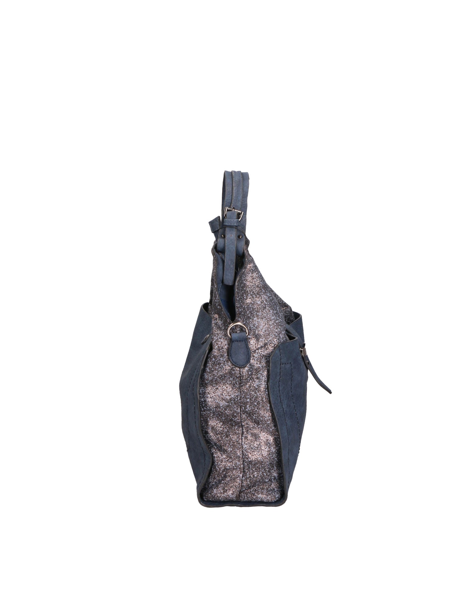 Edera Elite Borsa a spalla da donna Vera pelle LK0247-BLU Chiara Ferretti