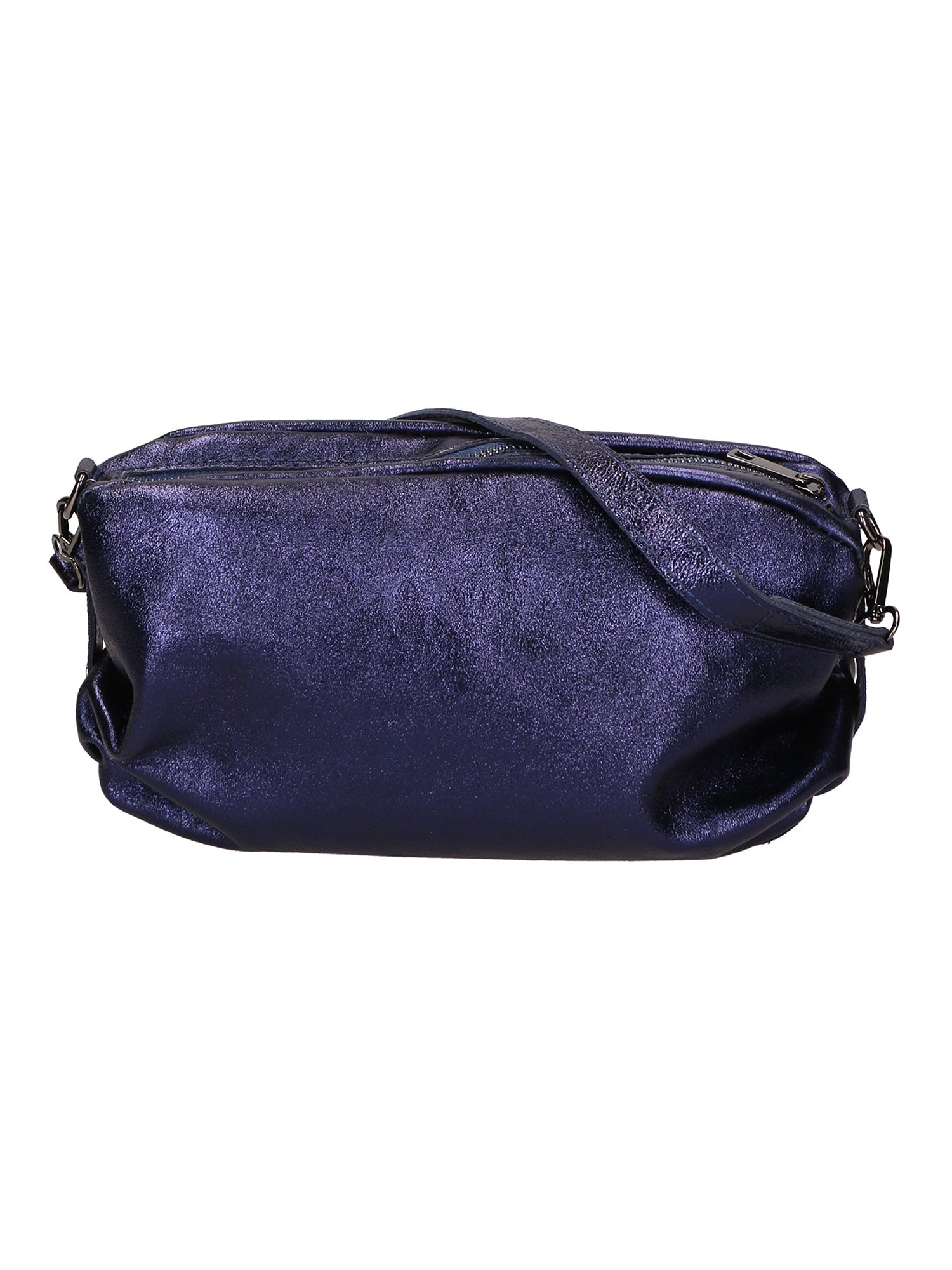 Vanessa Damen-Schultertasche aus echtem Leder, hergestellt in Italien, 15 x 30 x 13 cm